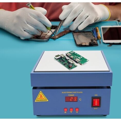 800W Preheat Soldering Station Electronic Soldering Hot Plate Welder Hot Plate