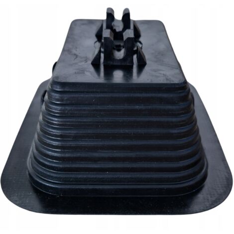 800x Soporte de hormigón en plástico con base para cubierta plana de 8mm de diámetro