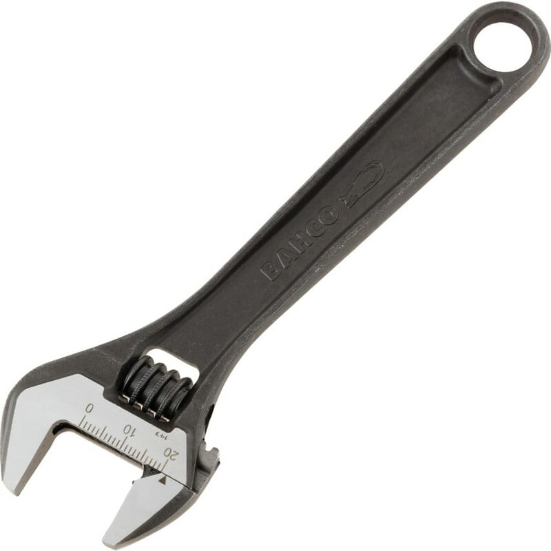 Bahco - Adjustable Spanner, Alloy Steel, 6IN./155MM Length, 20MM Jaw Capacity