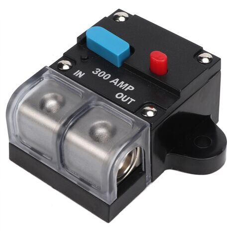 80A 300A Disjoncteur réarmable de voiture Auto-récupération Fusible Bouton de réinitialisation manuelle (300A)