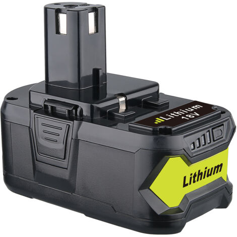 8.0Ah pour RYOBI P108 18V One + Plus batterie 18 volts Lithium-Ion outils électriques P104 P107 RB18L50 RB18L20 P108
