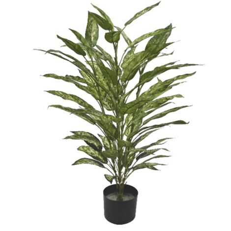 80cm Fire Retardant Aglaonema Bush with 72 Leaves