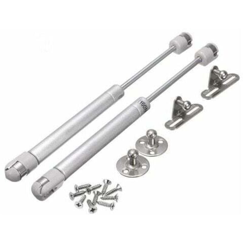 80N = 8kg de force 2PCS vérins à gaz 80N verin meuble hydraulique ressort amortisseurs à gaz d'origine porte armoire de cuisine Bras pneumatique pour