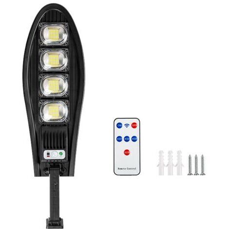 80w  3000mah Réverbère Solaire Extérieur Étanche Led Pour Mur De Jardin Lampe Solaire À Angle Réglable Avec Modes À Distance 168 leds 1Lampe solaire