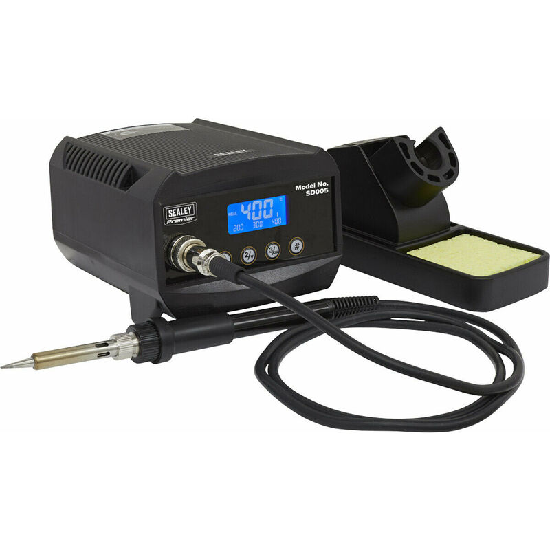 80W Electric Soldering Station / Solder Iron - 150 to 450°C Temperature Control