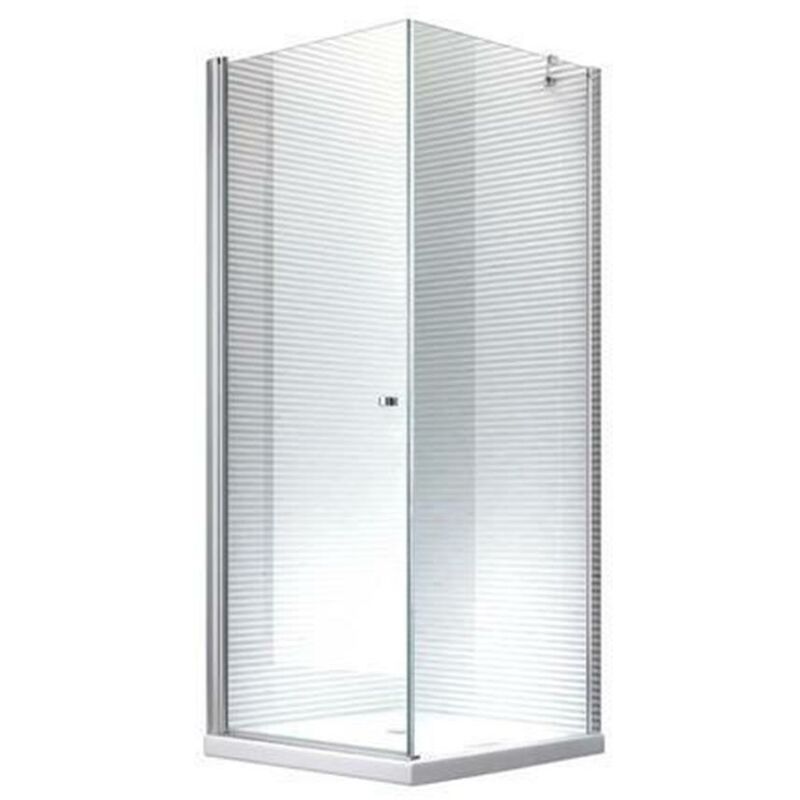 Glaszentrum Hagen - 80x80x195cm Cabine de douche Hades - sans bac de douche
