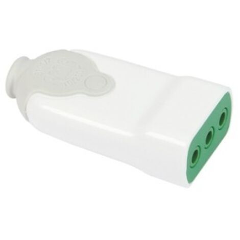 81010 Enchufe Recto Italiano 2P+T 10A P11 Desmontable Bicò