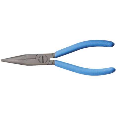 8132-160 TL Flachrundzange gerade 160 mm tauchisoliert