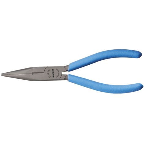 8132-200 TL Flachrundzange gerade 200 mm tauchisoliert