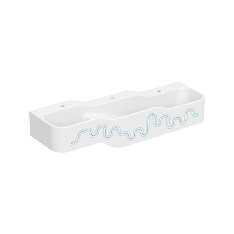 Geberit Bambini Jeu Et Lavabo, L 140cm, 3 Places De Lavage,