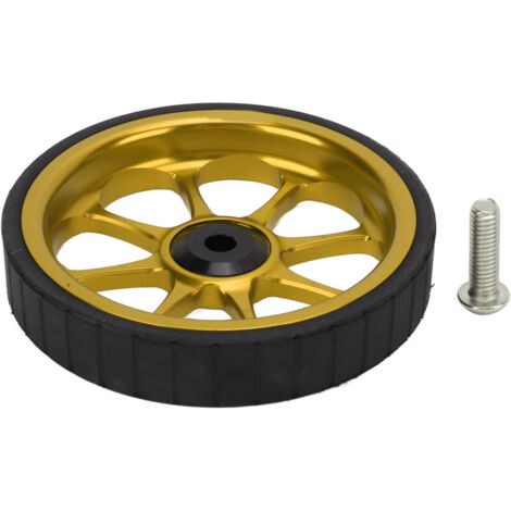 82-mm-Faltrad aus Aluminiumlegierung mit vergrößertem Lager für Brompton 3sixty, goldfarben