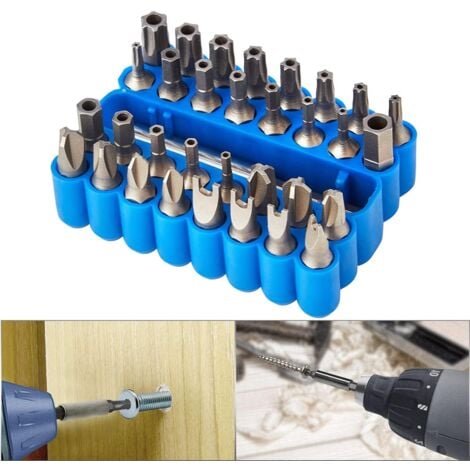 82406 Security Bit Set in Silver (33 pieces)