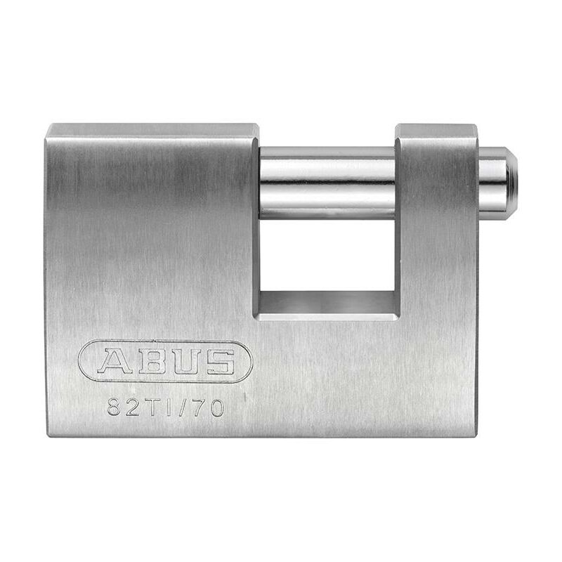 Abus - 24670 82TI/70mm titalium Shutter Padlock Carded ABU82TI70C