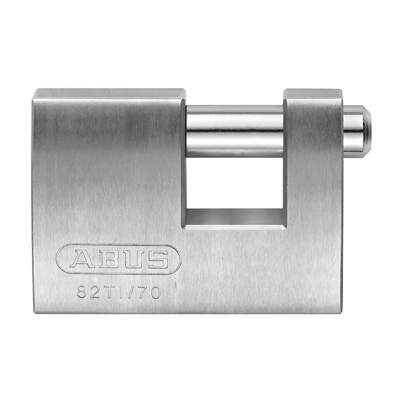 Abus Mechanical - 82TI/70mm titalium™ Shutter Padlock Carded ABU82TI70C