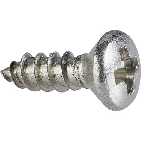 839550 SEKO A2 Blechschrauben 2.9 mm 9.5 mm Kreuzschlitz Phillips DIN 7983   Edelstahl  100 St.
