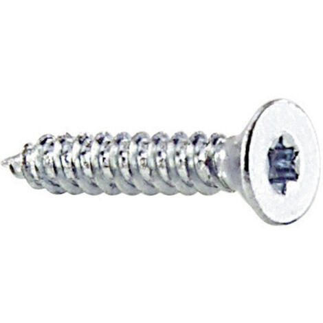 839573  Blechschrauben 4.2 mm 9.5 mm T-Profil DIN 7982   Stahl verzinkt 100 St.