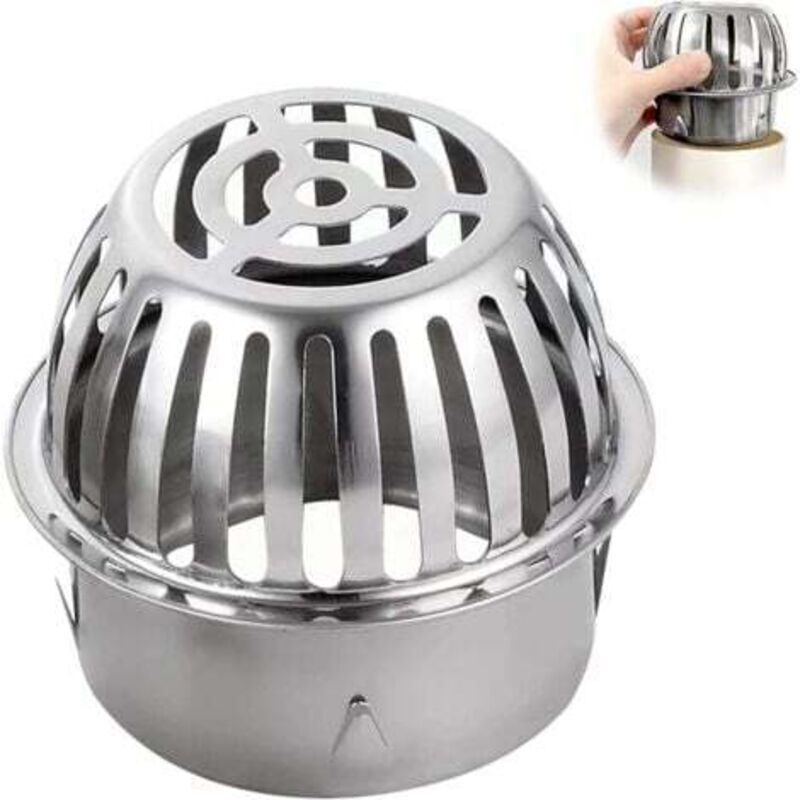 Image of (83mm) Convex Stainless Steel Floor, 1&hellip;