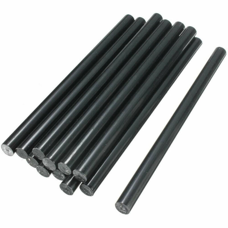 Image of Trade Shop - 84 STICK COLLA CALDO NERA RICARICAPER PISTOLA LUNGO 18 CM DIAMETRO 7 MM -
