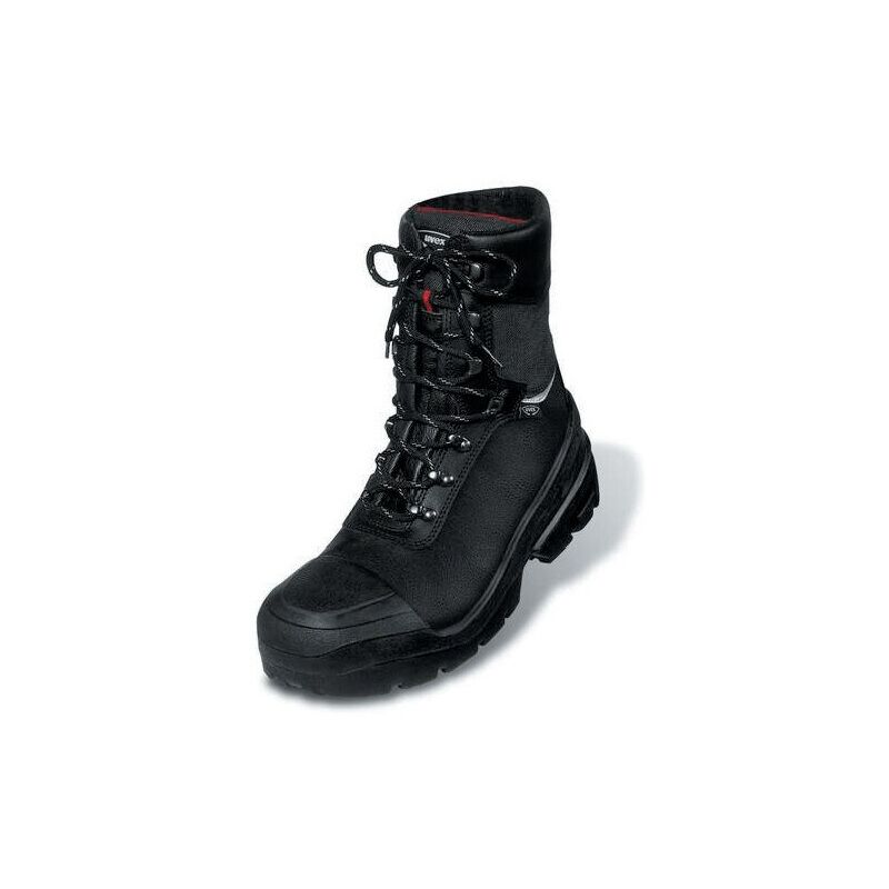 8402/2 Quatro Pro Boot Black Size 9 - Black - Uvex
