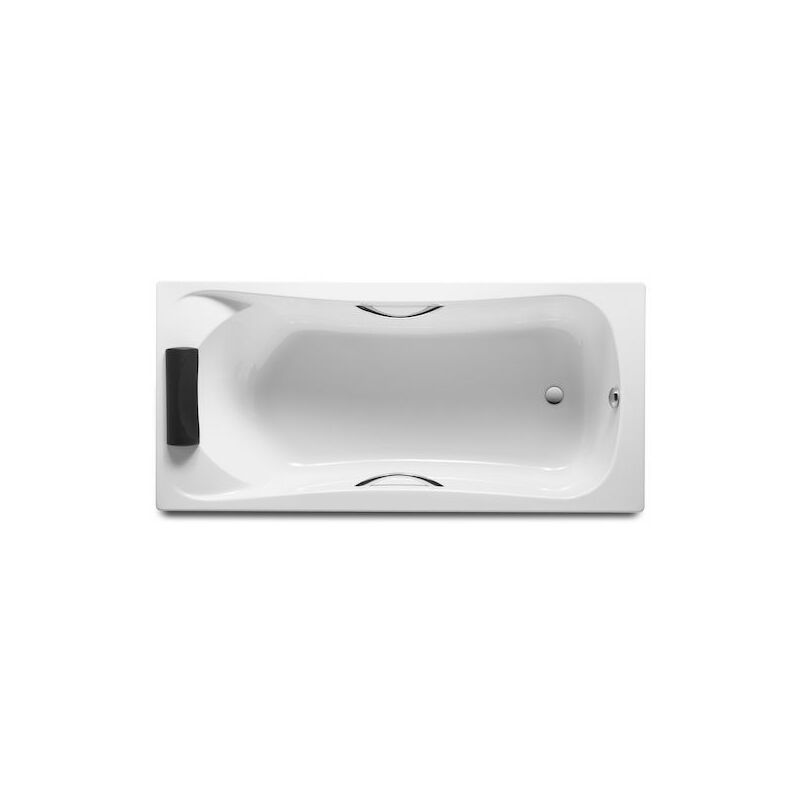 

8414329784763 Roca - Bañera acrílica rectangular con asas 1900x900 - Serie BeCool , Color Blanco