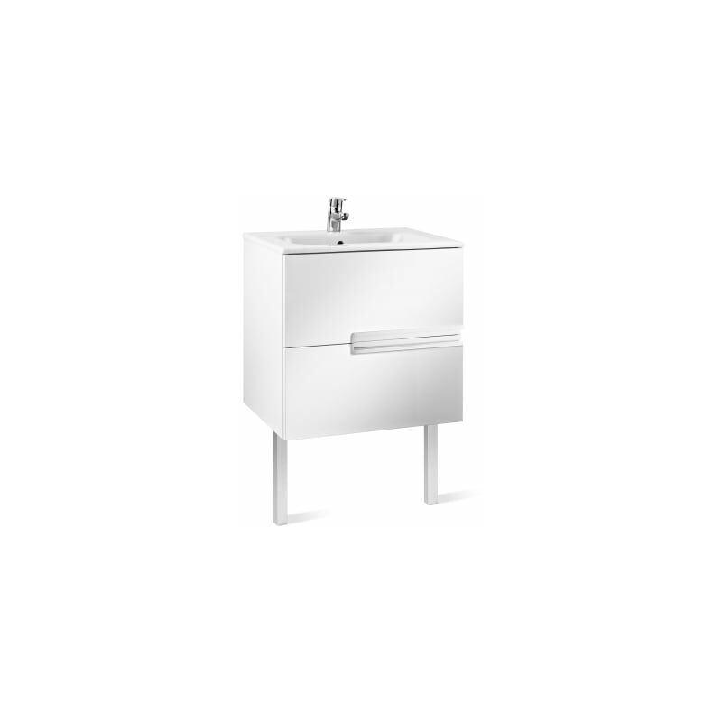 

Roca-8414329937534 Roca - Unik (mueble base y lavabo) - 70 cm, Serie Victoria-N , Color Blanco brillo