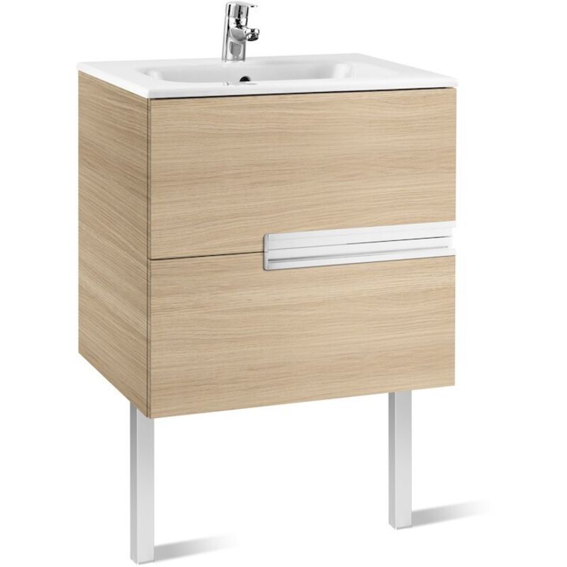 

Roca-8414329937558 Roca - Unik (mueble base y lavabo) - 70 cm, Serie Victoria-N , Color Roble texturizado