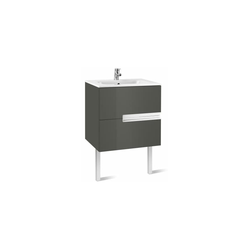 

Roca-8414329937565 Roca - Unik (mueble base y lavabo) - 70 cm, Serie Victoria-N , Color Gris antracita