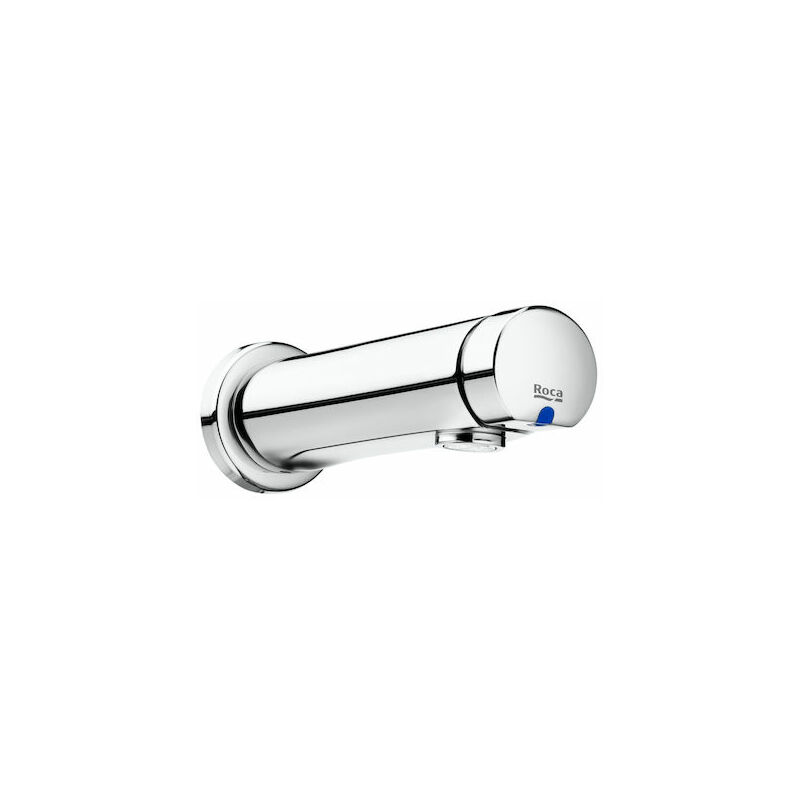 

8433290311228 Grifo temporizado de lavabo de pared con pulsador y caño largo de 190 mm - Serie Avant - Roca