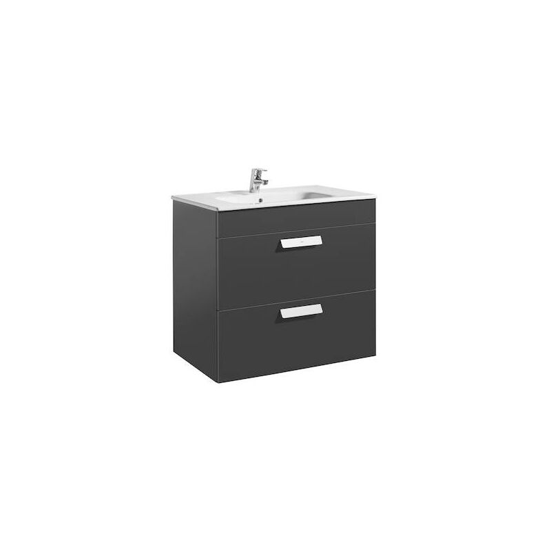 

Unik (mueble de baño Roca con dos cajones y lavabo) Debba 800x460x720mm