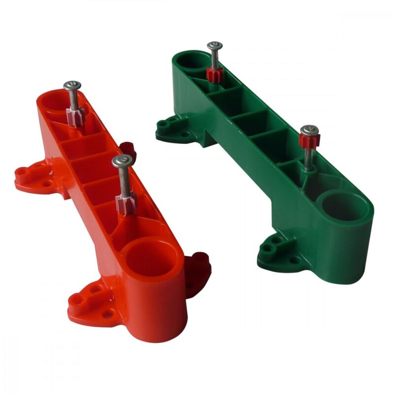 Talonnette plastique avec pointes montées de 25 cm (sac de 75 pièces)