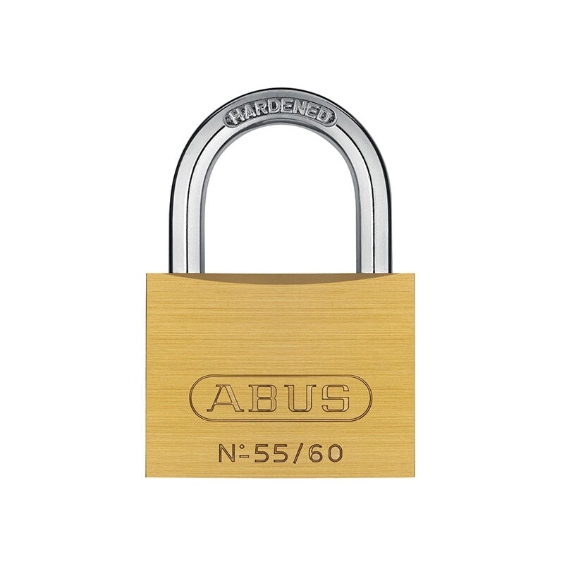 02859 55/60mm Brass Padlock ABU5560 - Abus