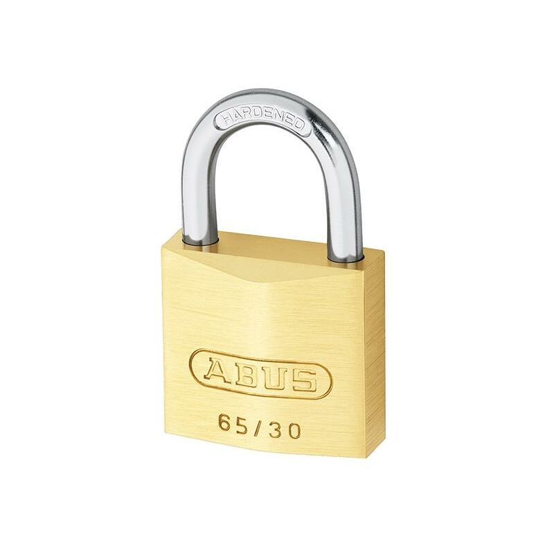 Abus - 02330 65/30mm Brass Padlock ABU6530