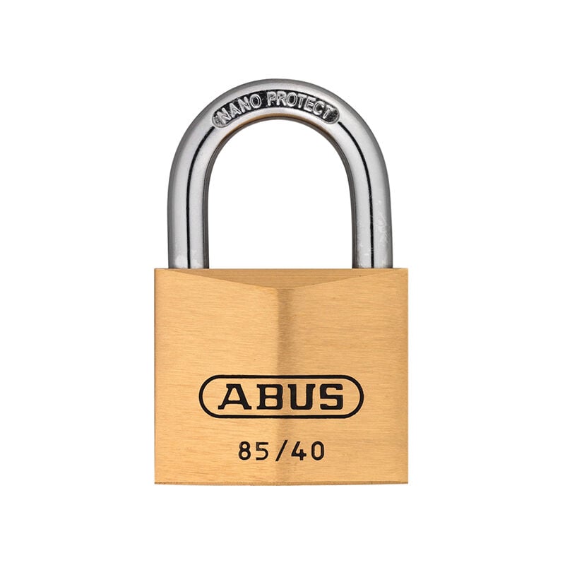 Abus - Mechanical 85/40mm Brass Padlock Keyed Alike 709 ABUKA02456