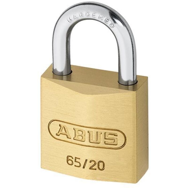 Abus - 02322 65/20mm Brass Padlock Keyed Alike 202 ABUKA02322