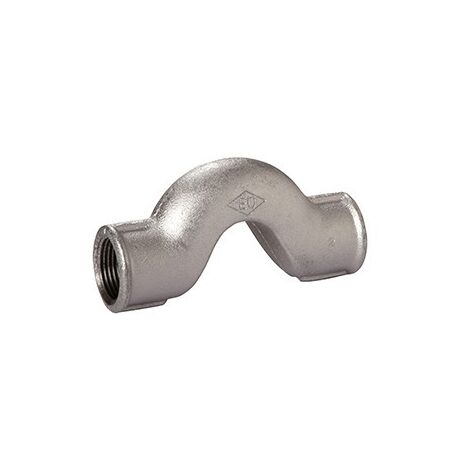 85 - Sorpasso 1" in ghisa zincata 08525005 - -  EURACCORDI - -