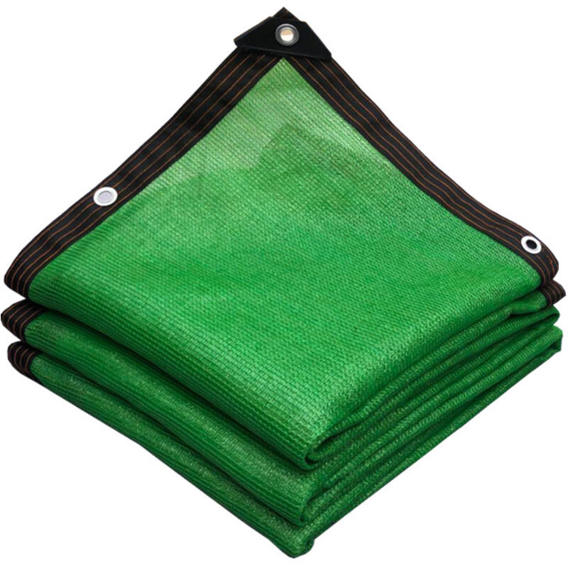 85% Tissu D'ombre,Filet D'ombrage Supérieure,Filet de Protection Solaire Vert,Shade Net Perméable À l'eau,pour