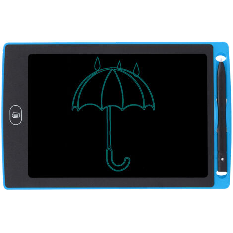 8,5 Zoll Magic Slate für Kinder - Monochrome elektronische Schreib- und Zeichentafel (Dunkelblau)
