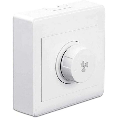 86 Typ Deckenventilatorsteuerung Stufenloser Geschwindigkeitsregler Wandschalter 220V 10A für 15-300W Dimmer