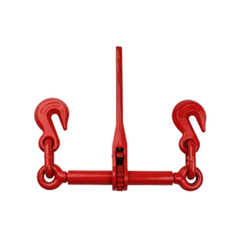 8620kg mbs Ratchet Load Binder Restraint Set with Grab Hooks, 3-10mtr Chain Available EN818-2 (03mtr)