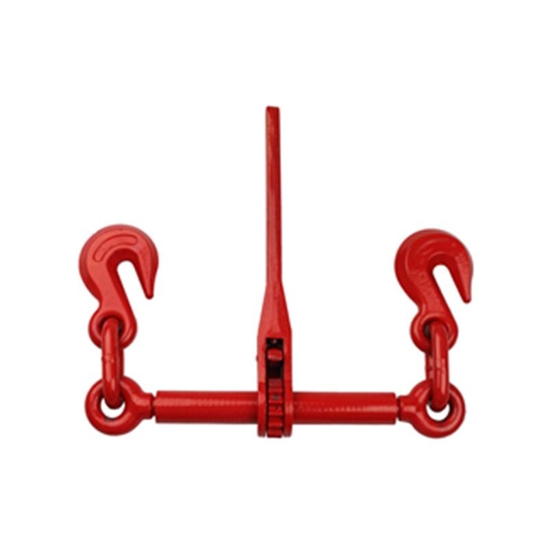 8620kg mbs Ratchet Load Binder Restraint Set with Latch Hooks, 3-10mtr Chain Available EN818-2 (06mtr)
