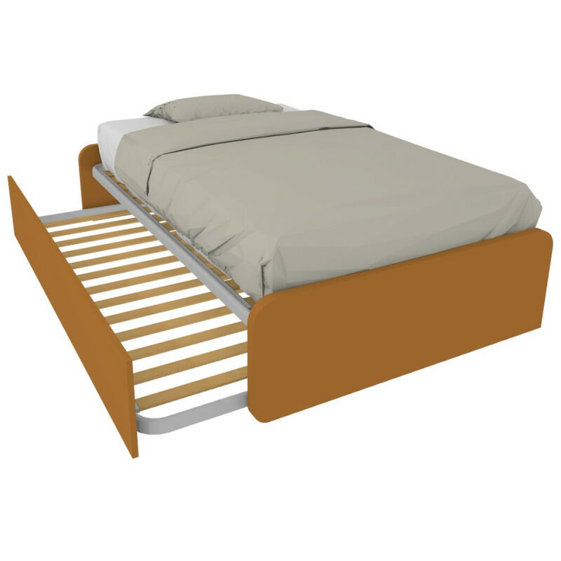 Lit queen size avec lit gigogne - Zolfo