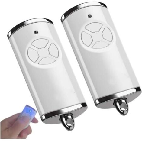 868 MHz Télécommande pour porte de garage, 4 canaux Télécommande de portail pour Hormann Handsender, Bip portail de porte de garage compatible avec Hörmann HSM4 HSE2 HS1 HS4 HSZ1(2PCS)