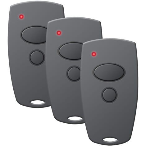 868MHz Telecommande Garage pour Marantec Digital 302, 304, 382, 384, 2 Canaux, Télécommande de Porte de Garage pour Marantec 313/321/323 (3pcs)