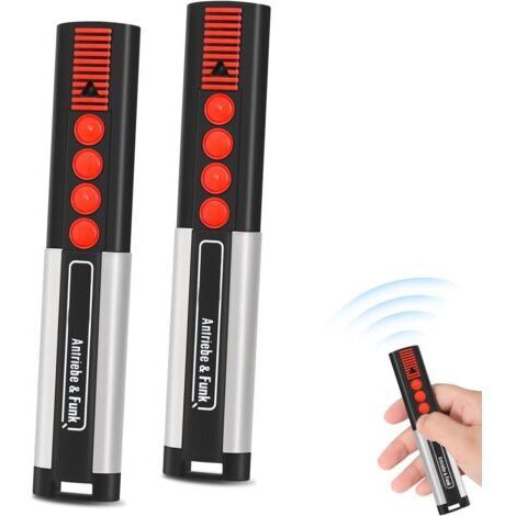 868MHz Télécommande Portail, 4 Canaux Télécommande Porte de Garage Compatible avec Télécommande 4020 TX03-868-4, 4026 TX03-868-2, 4020V000, 4026V000, Bip Portail Porte De Garage, Lot de 2