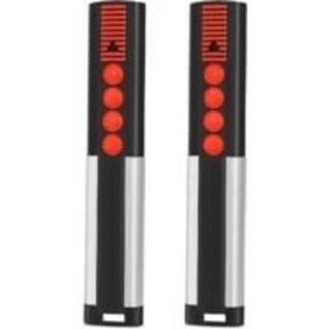 - 868MHz Télécommande Portail HSE4-868-BS, HSE2-868-BS, HS5-868-BS, HS4-868-BS, 4 Canaux, Rolling Code, Telecommande Tubauto avec Piles, Telecommande HS1-868-BS, HSP4-868-BS, HSD2-868-BS