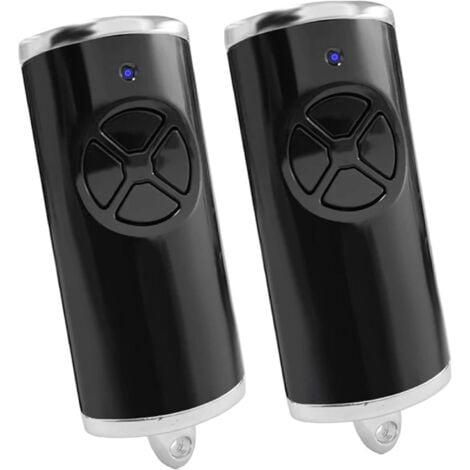 COOCHEER 868MHz Télécommande pour Hörmann HSE4 BS,4 Canaux Télécommande de rechange Hormann,Bip Portail Porte De Garage Compatible avec Hörmann HSM4 HSE2 HS1 HS4 HSZ1(2PCS)