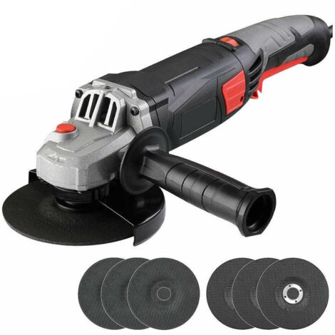 870w Flex Meuleuse D'angle 125mm Vitesse Réglable 6 Disques