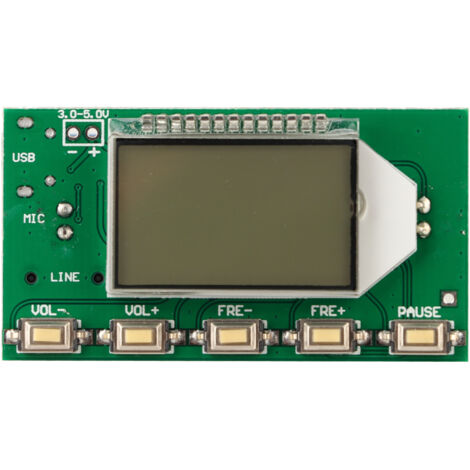 87–108 MHz Stereo-Digital-FM-Transmitter mit PLL-DSP für drahtlose Mikrofone