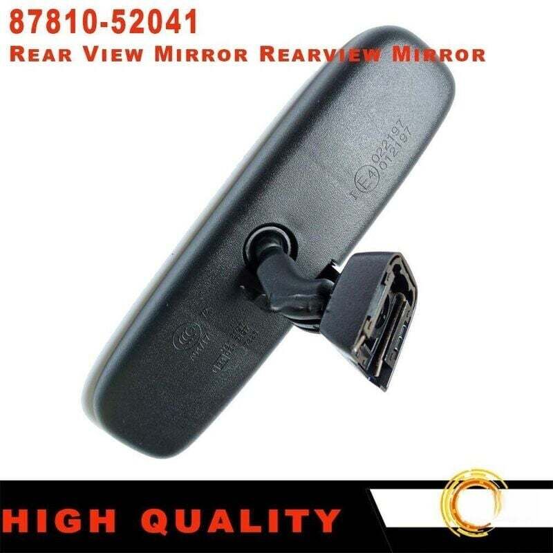 87810-52041 rétroviseur intérieur avec support pour Toyota Yaris Corolla 87810-52040 87810-0WG00 87810-0WG60, pratique