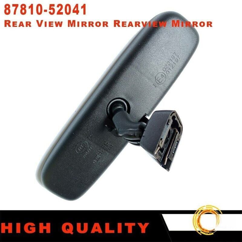 87810-52041 rétroviseur intérieur avec support pour Toyota Yaris Corolla 87810-52040 87810-0WG00 87810-0WG60, pratique